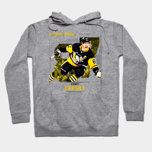 Sidney Crosby Ice Hockey Edit Penguins Sidney Crosby Hoodie